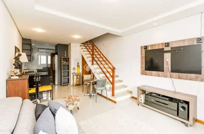 Casa em condomínio fechado com 2 quartos para alugar na rua nestor josé nitschke, 176, guarujá, porto alegre, 108 m2 por r$ 4.100
