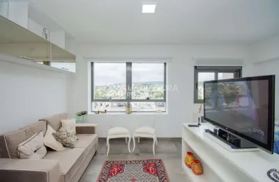 Flat com 1 quarto para alugar na avenida doutor nilo peçanha, 3245, chácara das pedras, porto alegre, 38 m2 por r$ 3.400