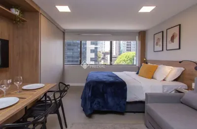 Apartamento com 1 quarto para alugar na alameda alceu wamosy, 91, três figueiras, porto alegre, 29 m2 por r$ 3.750