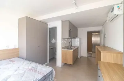 Loft com 1 quarto para alugar na rua irmão josé otão, 81, bom fim, porto alegre, 23 m2 por r$ 3.050