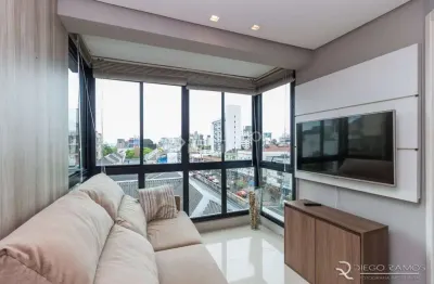 Apartamento com 1 quarto para alugar na rua josé de alencar, 987, menino deus, porto alegre, 38 m2 por r$ 2.200