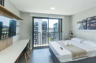 Loft com 1 quarto para alugar na rua vinte e quatro de outubro, 1585, auxiliadora, porto alegre, 24 m2 por r$ 3.200
