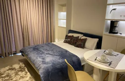 Apartamento com 1 quarto para alugar na rua josé de alencar, 1068, menino deus, porto alegre, 28 m2 por r$ 2.500