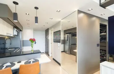 Apartamento com 1 quarto para alugar na rua professor freitas e castro, 300, azenha, porto alegre, 45 m2 por r$ 3.500