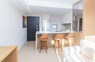Apartamento com 1 quarto para alugar na rua anita garibaldi, 1855, boa vista, porto alegre, 36 m2 por r$ 4.200