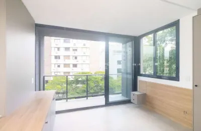 Loft com 1 quarto para alugar na rua irmão josé otão, 81, independência, porto alegre, 42 m2 por r$ 3.670