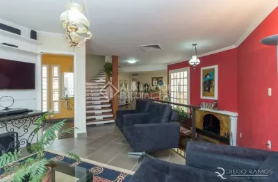 Casa em condomínio fechado com 4 quartos para alugar na rua paulo derly strehl, 30, ipanema, porto alegre, 285 m2 por r$ 17.000