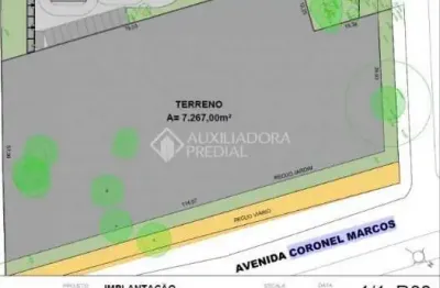 Terreno comercial para alugar na avenida coronel marcos, 1719, pedra redonda, porto alegre, 7267 m2 por r$ 80.000