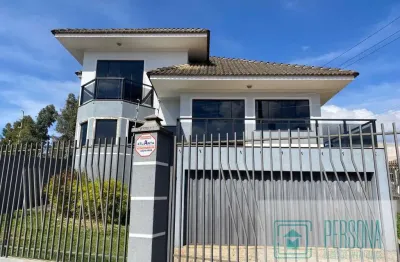 Sobrado para locação em ponta grossa, boa vista, 4 dormitórios, 1 suíte, 3 banheiros, 2 vagas