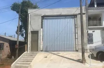 Barracão para locação em ponta grossa, jardim carvalho, 1 banheiro