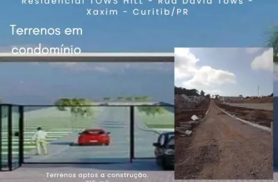 Terreno à venda na rua david tows, 1333, xaxim, curitiba, 128 m2 por r$ 250.000