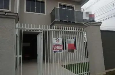 Casa com 4 quartos à venda na rua professor milton vianna, 02, sítio cercado, curitiba, 110 m2 por r$ 550.000