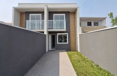 Casa com 2 quartos à venda na rua hamílcar pizzatto, 351, tatuquara, curitiba, 73 m2 por r$ 360.000