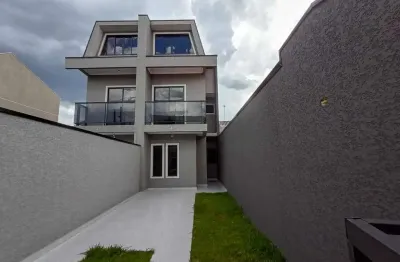Casa com 3 quartos à venda na rua edenilda martins leal, 24, sítio cercado, curitiba, 102 m2 por r$ 499.000