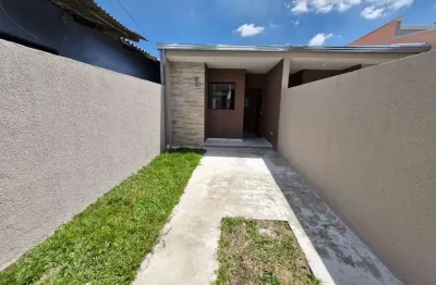 Casa com 2 quartos à venda na rua mauro martins de freitas, 58, tatuquara, curitiba por r$ 230.000