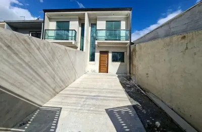 Casa com 2 quartos à venda na rua augusto bertoldi, 269, campo de santana, curitiba por r$ 390.000