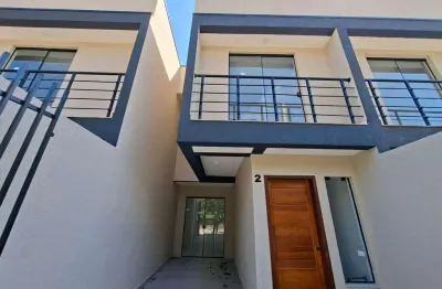 Casa com 2 quartos à venda na rua ana sofia ribeiro, 590, sítio cercado, curitiba por r$ 339.000