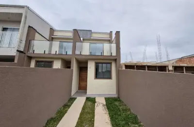 Casa com 3 quartos à venda na rua mínero bittencourt, 63, campo de santana, curitiba por r$ 300.000