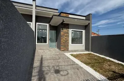 Casa com 3 quartos à venda na travessa córdoba, 42, gralha azul, fazenda rio grande por r$ 330.000