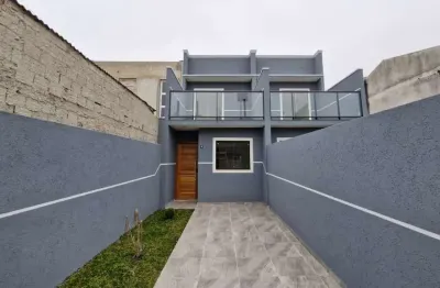 Casa com 3 quartos à venda na rua ana iolando de conto mangy, 33, ganchinho, curitiba por r$ 350.000