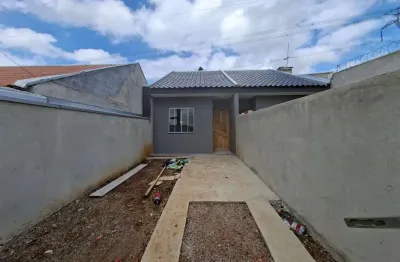 Casa com 3 quartos à venda na rua maestro vicente d'alô, 73, tatuquara, curitiba, 65 m2 por r$ 325.000