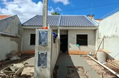 Casa com 3 quartos à venda na rua adriana ceres zago bueno, 985, tatuquara, curitiba, 62 m2 por r$ 315.000