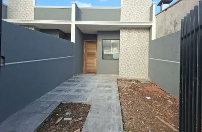 Casa com 2 quartos à venda na rua sizefredo menegusso, 45, campo de santana, curitiba, 45 m2 por r$ 245.000