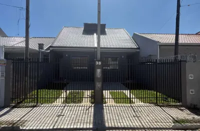Casa com 2 quartos à venda na rua arnaldo martins villar lucena, 38, campo de santana, curitiba, 66 m2 por r$ 299.000
