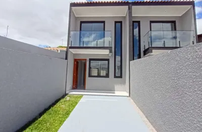 Casa com 3 quartos à venda na rua adolpho bertoldi, 251, campo de santana, curitiba, 87 m2 por r$ 380.000