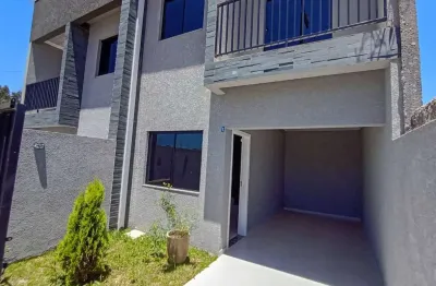 Casa com 3 quartos à venda na rua fernando rodrigues de lima, 356, campo de santana, curitiba, 75 m2 por r$ 390.000