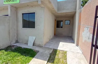 Casa com 2 quartos à venda na rua anízia maria da conceição ferreira, 360, tatuquara, curitiba, 34 m2 por r$ 239.900