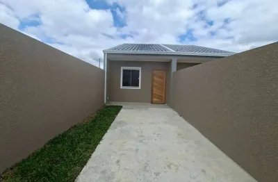 Casa com 2 quartos à venda na avenida santa rita de cássia dos impossíveis, 2032, tatuquara, curitiba, 47 m2 por r$ 290.000