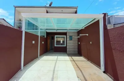 Casa com 2 quartos para alugar na rua radialista wilson brustolin, 151, campo de santana, curitiba, 80 m2 por r$ 2.500