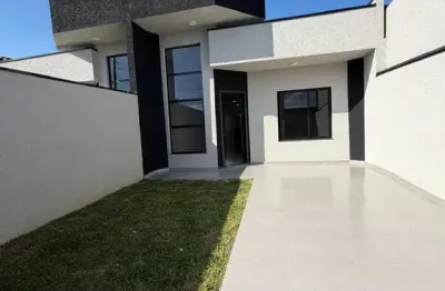 Casa com 3 quartos à venda na rua colômbia, 969, nações, fazenda rio grande, 90 m2 por r$ 630.000