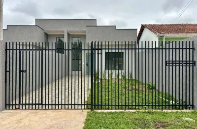 Casa com 3 quartos à venda na rua rio tietê, 1399, iguaçu, fazenda rio grande, 87 m2 por r$ 440.000