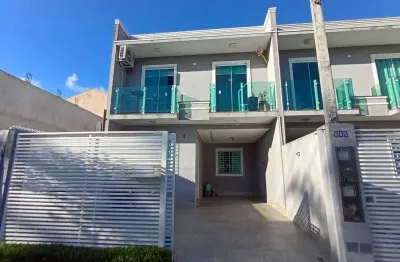 Casa com 3 quartos à venda na Rua Belmira Carvalho Bertoldi, 686, Campo de Santana, Curitiba, 82 m2 por R$ 390.000