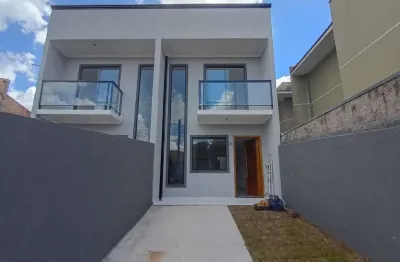 Casa com 3 quartos à venda na Rua Antônio Bertoldi, 322, Campo de Santana, Curitiba, 84 m2 por R$ 390.000