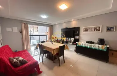 Apartamento semimobiliado em são joão, itajaí - 2 dormitórios, suíte, sacada com churrasqueira