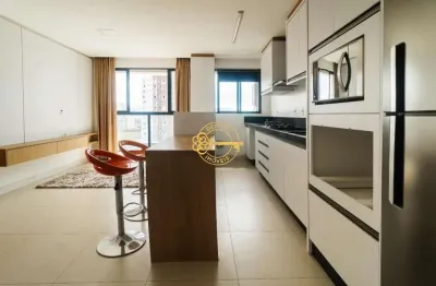 Imóvel mobiliado com vista para o mar em itajaí, são joão - 2 dormitórios, suíte, área gourmet