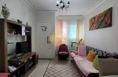 Apartamento a venda no são vicente: mobiliado com 2 quartos excelente localização