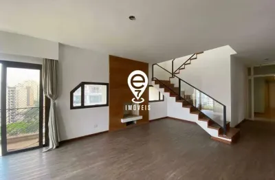 Cobertura duplex à venda com 454 m² 3 dormitórios, 3 suítes - moema / sp