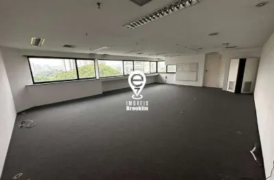 Conjunto comercial para locação 70m2 com 2 banheiros e 3 vagas apenas 800m da estação berrini