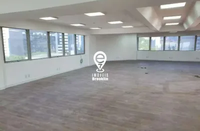 Conjunto comercial de 204m 3 banheiros 4 vagas a 7min da estação berrini