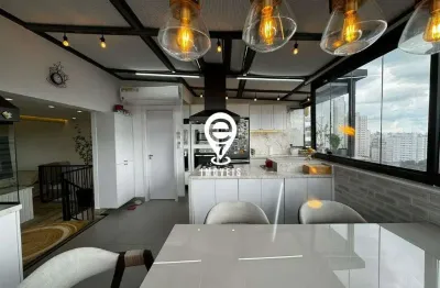 Apartamento duplex à venda, 2 quartos, 1 suíte, 2 vagas, chácara inglesa - são paulo/sp