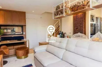Apartamento duplex à venda, 1 quarto, 1 suíte, 1 vaga, itaim bibi - são paulo/sp