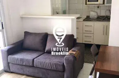 Flat para aluguel, 1 quarto, 1 vaga, vila nova conceição - são paulo/sp