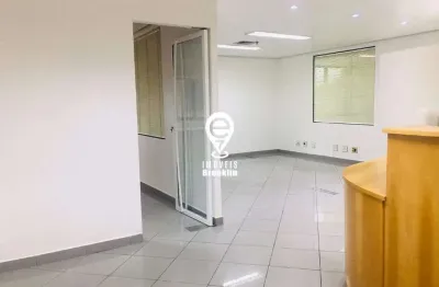 Conjunto comercial no brooklin - sala com 96m² - 3 salas | 2 banheiros | 2 vagas