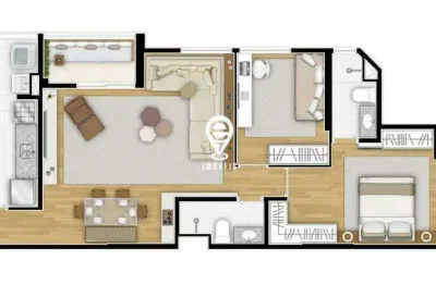 Apartamento com 2 quartos à venda na Rua Guairá, Saúde, São Paulo