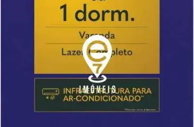 Apartamento com 1 quarto à venda na Rua São Sebastião, Brooklin, São Paulo