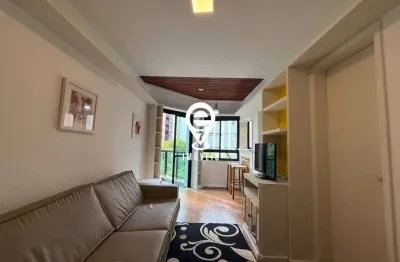 Apartamento duplex mobiliado para alugar, 1 quarto, 1 suíte, 1 vaga - itaim bibi / sp